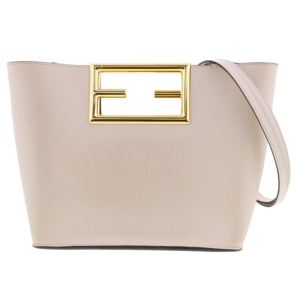 Fendi Small Shoulder Bag Beige